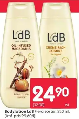 Rusta LdB Bodylotion erbjuda