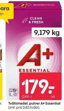 Rusta A+ essential tvättmedel pulver erbjuda