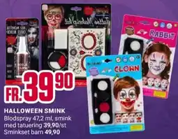 ÖoB Halloween smink erbjuda