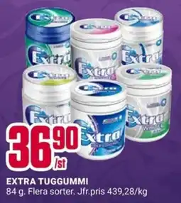ÖoB Extra tuggummi erbjuda