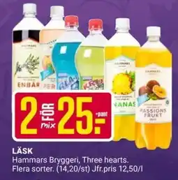 ÖoB Hammars Bryggeri, Three hearts erbjuda