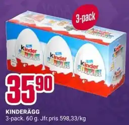 ÖoB Kinderägg erbjuda