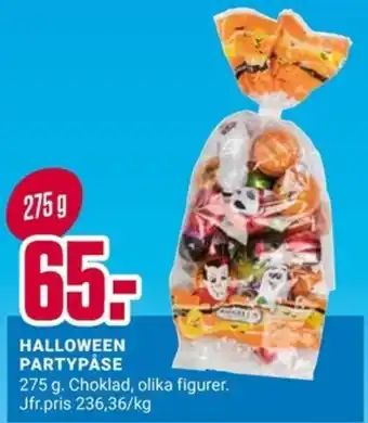 ÖoB Halloween partypåse erbjuda
