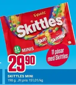 ÖoB Skittles Mini erbjuda