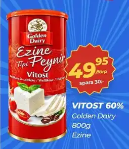 Matrix Butikerna Golden Dairy Vitost erbjuda