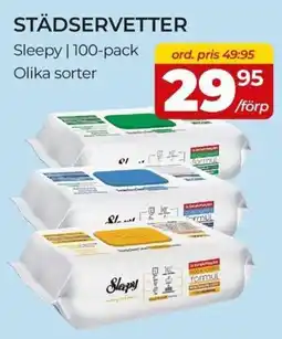 Matrix Butikerna Sleepy städsservetter erbjuda