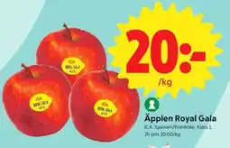 ICA Nära Äpplen Royal Gala erbjuda