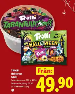 Lidl Trolli Halloween Godis erbjuda
