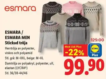 Esmara stickad tröja