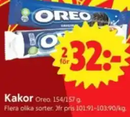 ICA Nära Kakor Oreo erbjuda
