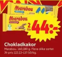 ICA Nära Marabou Chokladkakor erbjuda