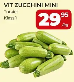 Matrix Butikerna Vit zucchini mini erbjuda
