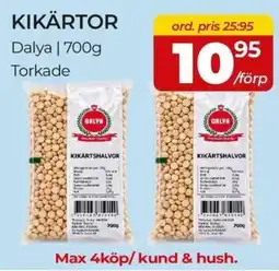 Matrix Butikerna Dalya Kikärtor erbjuda