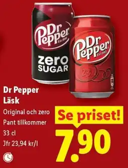 Lidl Dr Pepper Läsk erbjuda