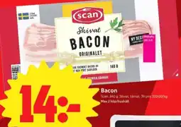 ICA Nära Scan bacon erbjuda