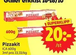 Nya Pulsen Ica pizzakit erbjuda