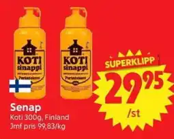 Nya Pulsen Koti senap erbjuda