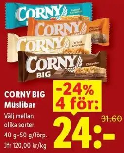 Lidl Corny Big Müslibar erbjuda