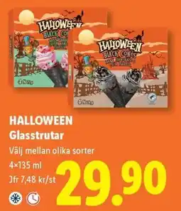 Lidl Halloween Glasstrutar erbjuda