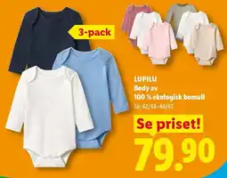 Lidl Lupilu body erbjuda