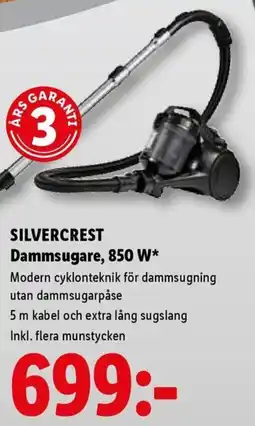 Lidl Silvercrest Dammsugare erbjuda