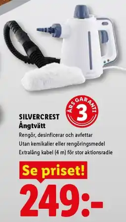 Lidl Silvercrest Ångtvätt erbjuda