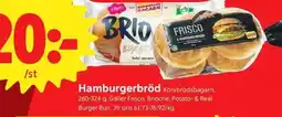 ICA Nära Hamburgerbröd erbjuda