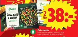 ICA Nära Apetit grönsaker erbjuda