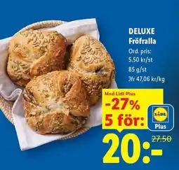 Lidl Deluxe Fröfralla erbjuda