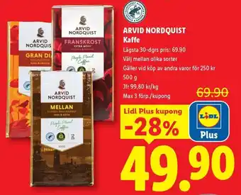 Arvid Nordquist Kaffe