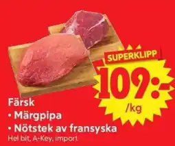 Nya Pulsen Märgpipa Nötstek av fransyska erbjuda