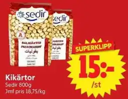 Nya Pulsen Sedir kikärtor erbjuda