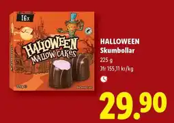 Lidl Halloween Skumbollar erbjuda