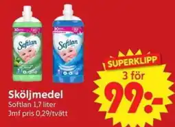 Nya Pulsen Softlan sköljmedel erbjuda
