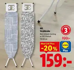Lidl Lidl Plus Strykbräda erbjuda