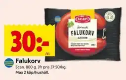 ICA Kvantum Scan Falukorv erbjuda