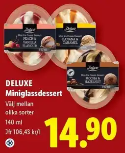 Lidl Deluxe miniglassdessert erbjuda