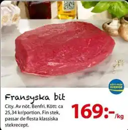 ICA Kvantum Fransyska bit erbjuda