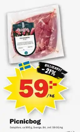 Pekås Picnicbog erbjuda