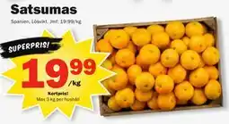 Pekås Satsumas, Medlemspris erbjuda