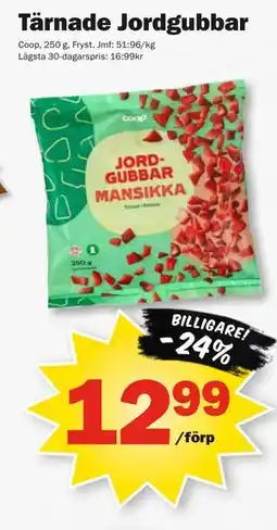 Pekås Tärnade Jordgubbar erbjuda