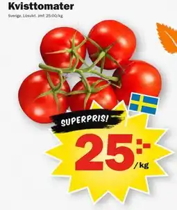 Pekås Kvisttomater erbjuda