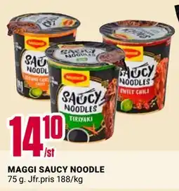 ÖoB MAGGI SAUCY NOODLE erbjuda