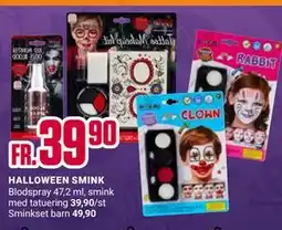 ÖoB HALLOWEEN SMINK erbjuda