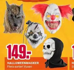 ÖoB HALLOWEENMASKER erbjuda