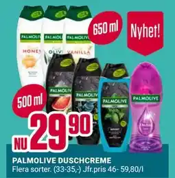 ÖoB PALMOLIVE DUSCHCREME erbjuda