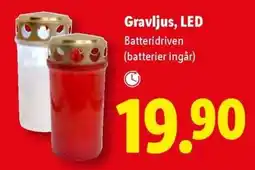 Lidl Gravljus, LED erbjuda