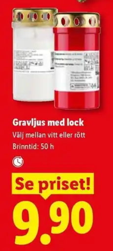 Lidl Gravljus med lock erbjuda