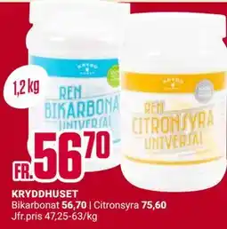 ÖoB KRYDDHUSET erbjuda