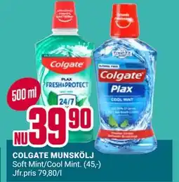 ÖoB COLGATE MUNSKÖLJ erbjuda